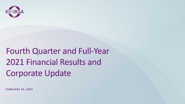 Kiniksa Pharmaceuticals_February_2022_675_79675