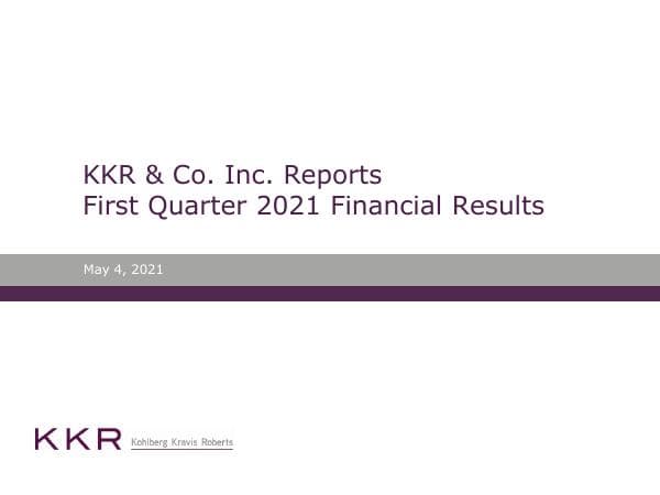 KKR-Q121-Earnings-Release