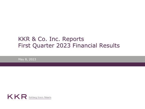 KKR-Q123-Earnings-Release
