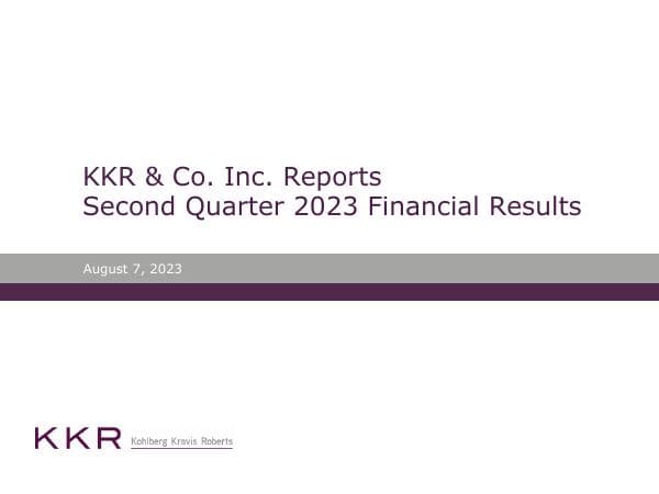 KKR-Q223-Earnings-Release