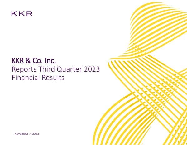KKR-Q323-Earnings-Release