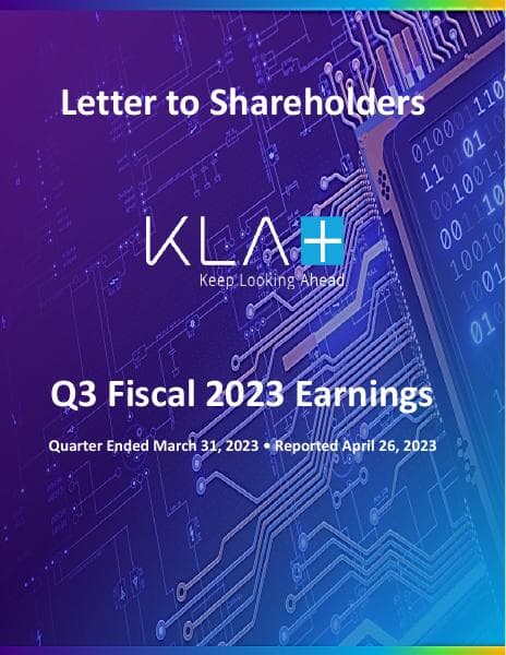 KLA_LetterToShareholders_04.26.2023_FINAL