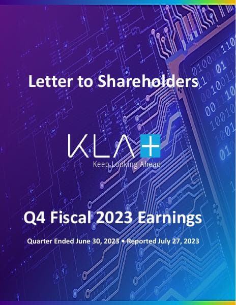 KLA_LetterToShareholders_07.27.2023_FINAL