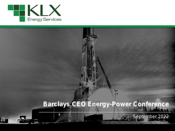 KLX Energy Services Holdings_September_2022_383_87383