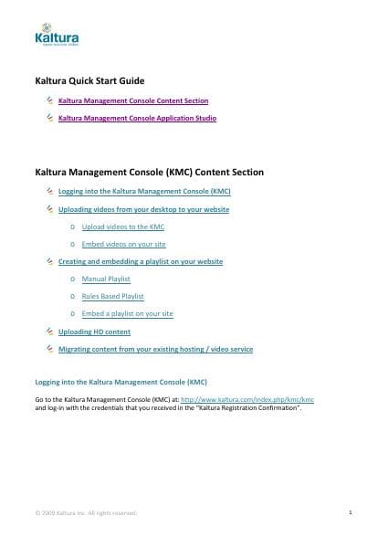 KMC_Quick_Start_Guide