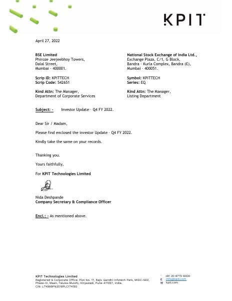 KPIT-FY21_22-Q4-Investor-Update