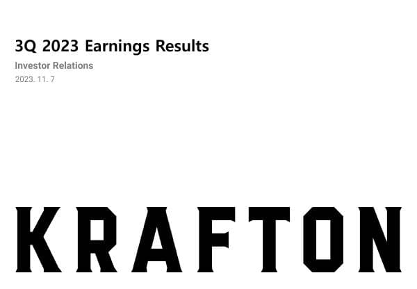 KRAFTON-3Q23-Investor-Relations_vF_ENG