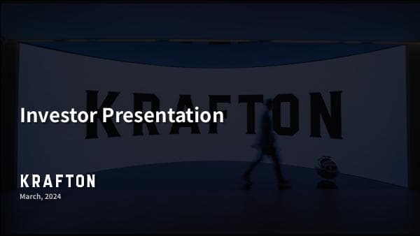 KRAFTON-Investor_Relations_March_2024_ENG