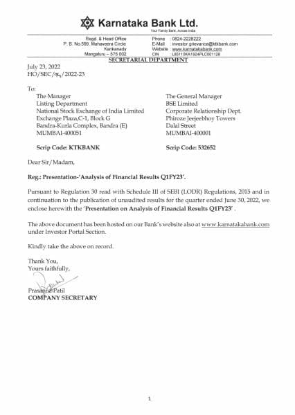 KTKBANK_23072022192833_InvestorPresentation