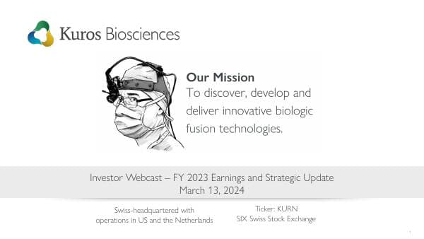 Kuros-Biosciences-Investor-Webcast-Deck-Mar-13-2024