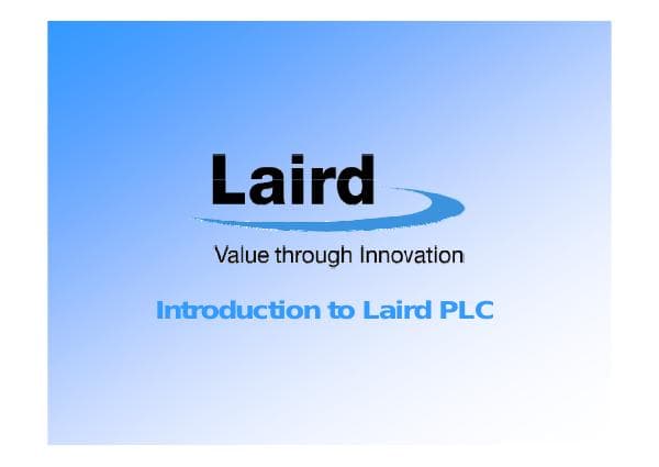 LairdTechnologiesIntro