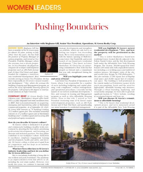 LEADERS-Meghann-Gill-SL-Green-Realty