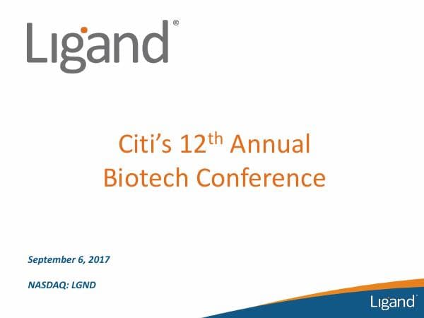 Ligand Pharmaceuticals_September_2017_809_13809