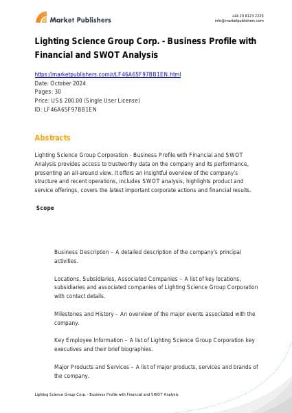 lighting-science-group-swot-dm