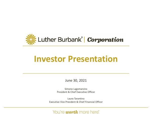 Luther Burbank Corporation_June_2021_127_72127