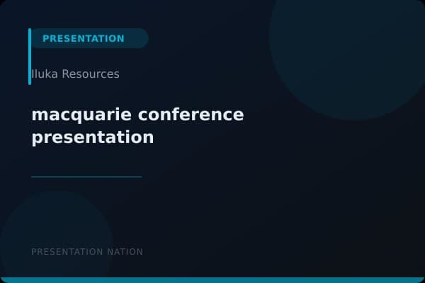 Macquarie_Conference_presentation