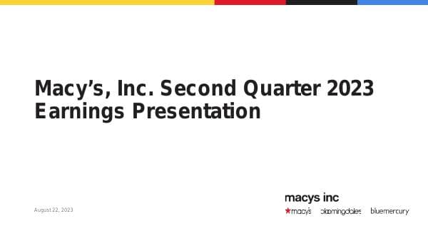 Macy-s-Inc-Second-Quarter-2023-Earnings-Deck-vF