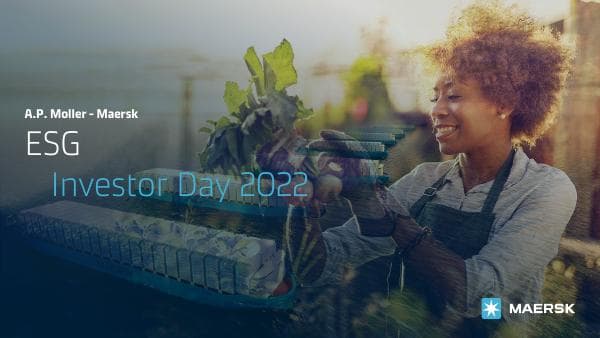 Maersk ESG Investor Day Archive Presentation