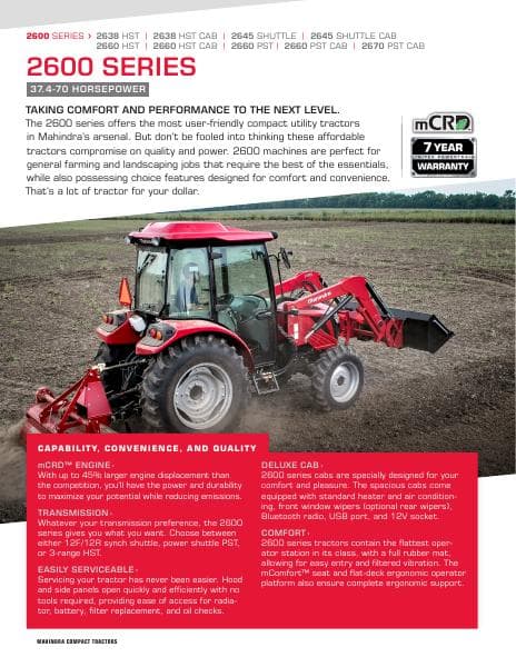 Mahindra-2600-Series-Brochure