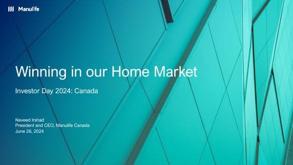 Manulife 2024 Investor Day