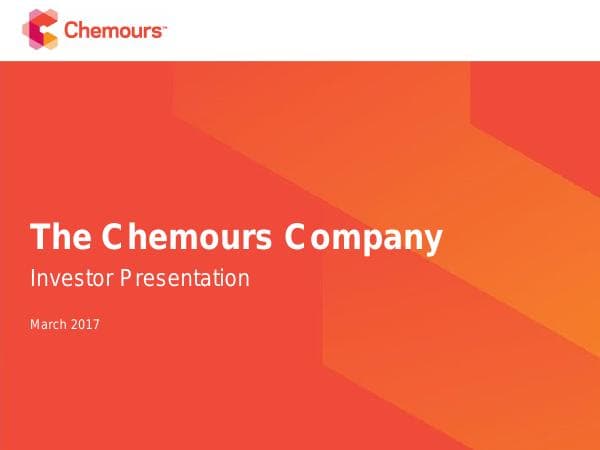 March-2017-Chemours-Investor-Presentation