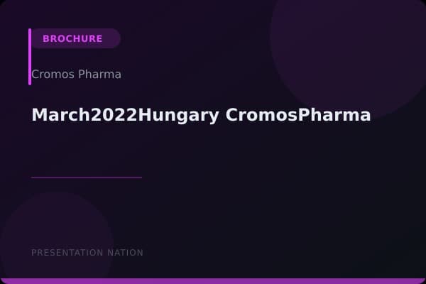 March2022Hungary_CromosPharma
