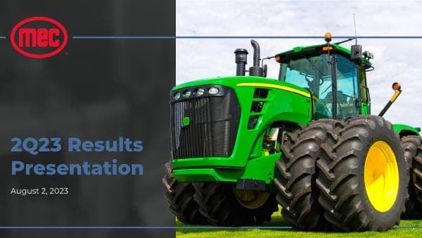 Mayville Engineering Company__2023__396_95396