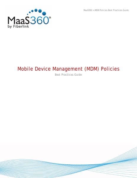 MDM_Policies_Best_Practices_Guide