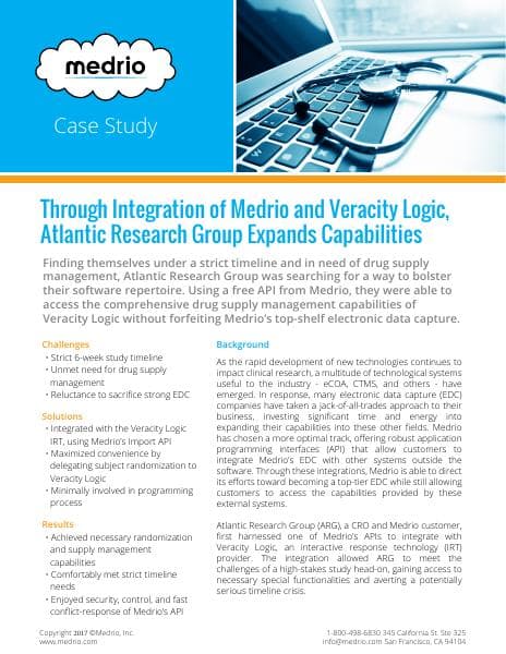 Medrio-API+Integration+with+Veracity%2C+A+Case+Study+with+ARG