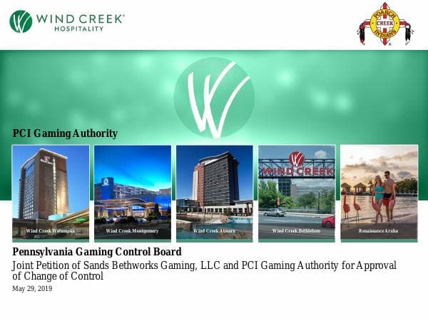 Meeting_Presentation_20190529_Wind_Creek_Hospitality