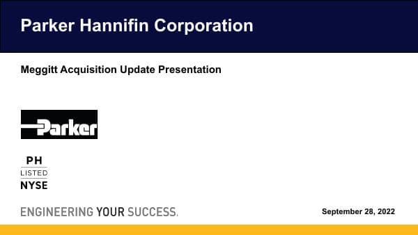 Meggitt_Post_Close_Investor_Presentation_Sep_28_2022