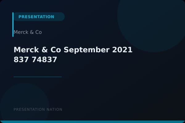 Merck & Co_September_2021_837_74837