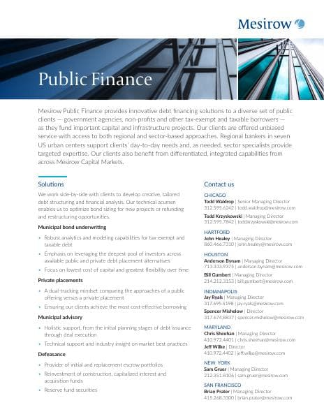 Mesirow-Public-Finance-Fact-Sheet