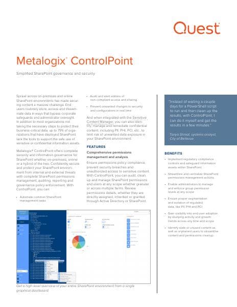 metalogix-controlpoint-datasheet-134718