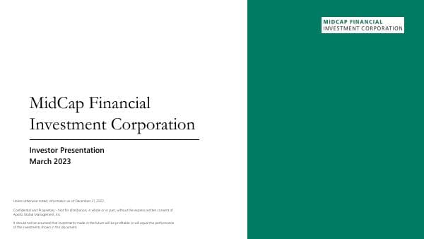 mfic-investor-presentation-march-2023