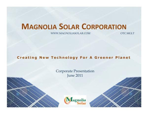 MGLT_Presentation_June_2011