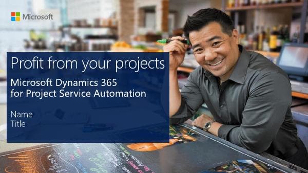Microsoft-Dynamic-365-Project-Service-Automation-Solution
