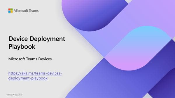 microsoft-teams-device-deployment-playbook