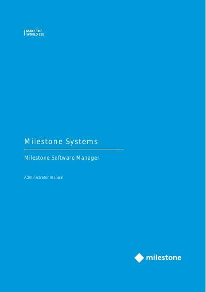 MilestoneSoftwareManager_AdministratorManual_en-US