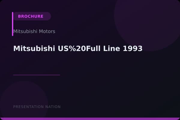 Mitsubishi_US%20Full_Line_1993
