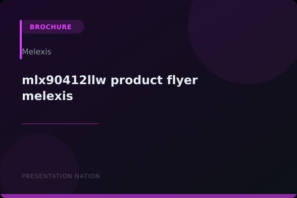 mlx90412llw-product-flyer-melexis