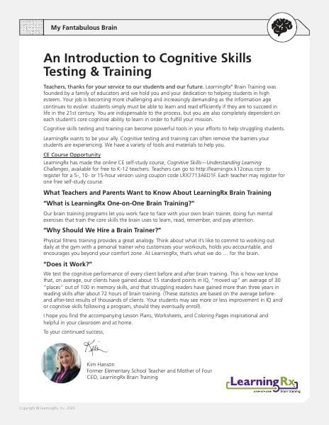 My-Fantabulous-Brain-Lesson-Plan