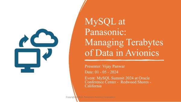 MySQL_at_Panasonic_Handling_Terabytes_Data