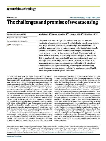 NatureBiotech_sweat%20sensing%20review_2024