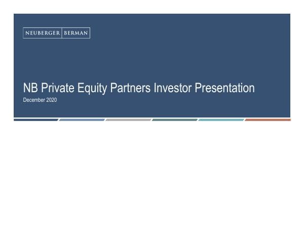 NBPE Investor Presentation - December 2020 vF2