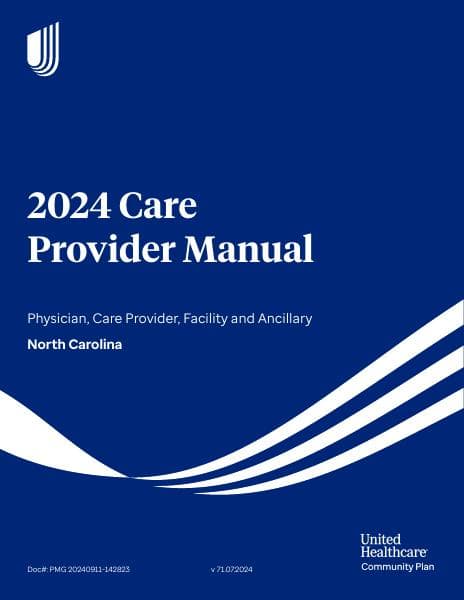 NC-UHCCP-Care-Provider-Manual
