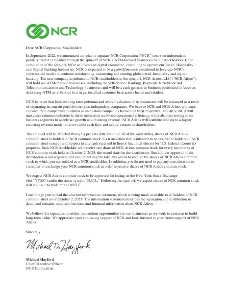 NCR-Atleos-Information-Statement