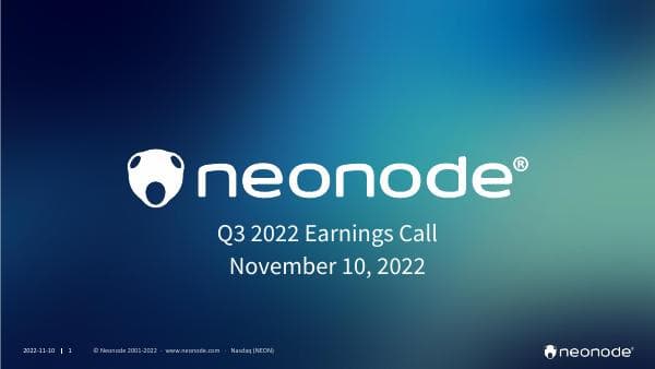 Neonode_Inc._Q3_2022_Earnings_Call