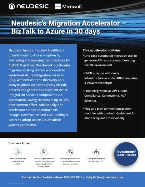 Neudesic-Migration-Accelerator-BizTalk-Azure