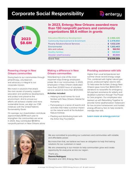 NewOrleansCSRsnapshot